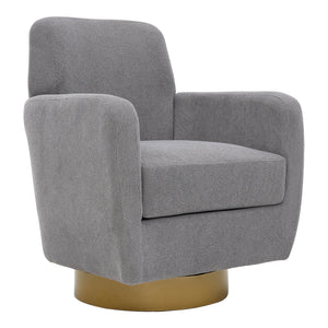 360 Degree Rotation Armchair Cotton Linen