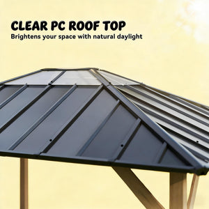 Spacious Outdoor Hardtop Gazebo
