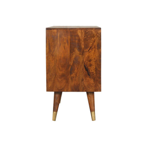 Manila - Sideboard, 3 Drawer - Chestnut