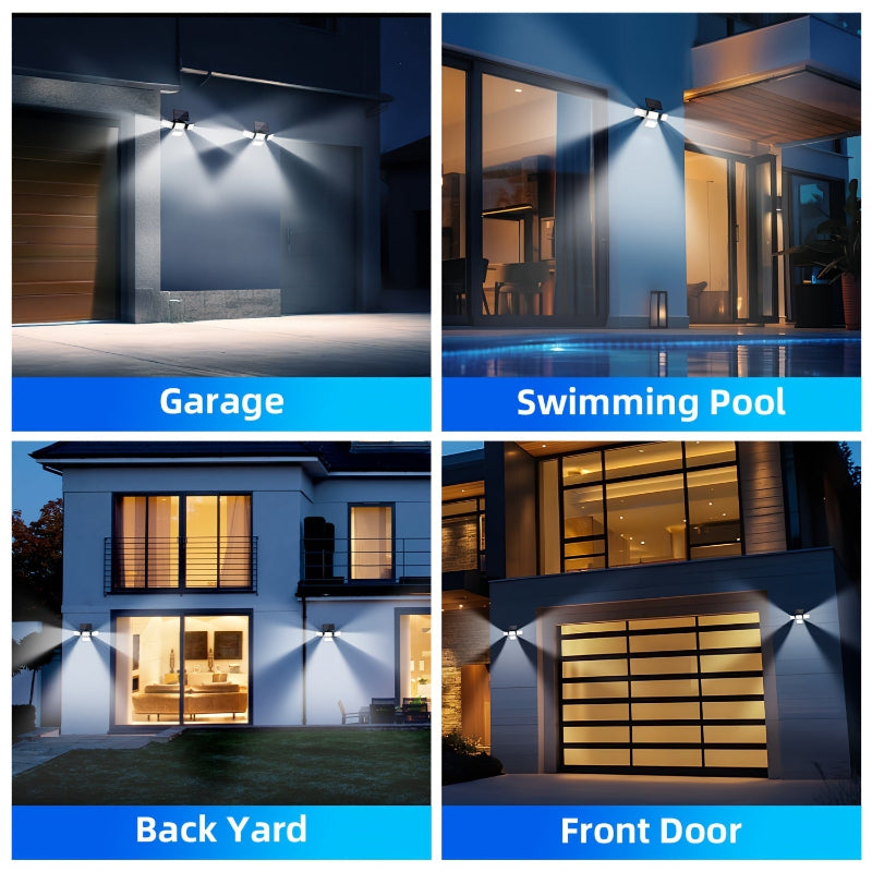 Moktan Sabai - Bright Solar Lights w/ Remote & Motion Sensor 2/4 Pack