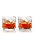 Deco Beau Crystal Lowball Tumblers Viski® - Tuesday Morning - Tumblers