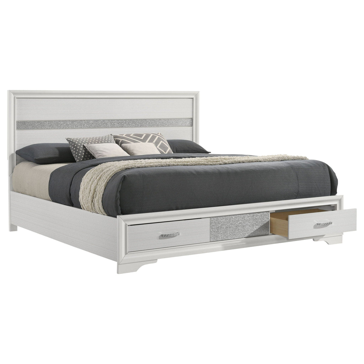 Storage Platform Bed 2 Drawer