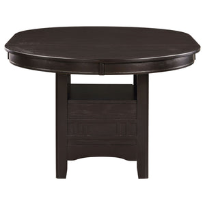 Illkirch - Oval Extension Leaf Dining Table With Expandable Surface - Espresso