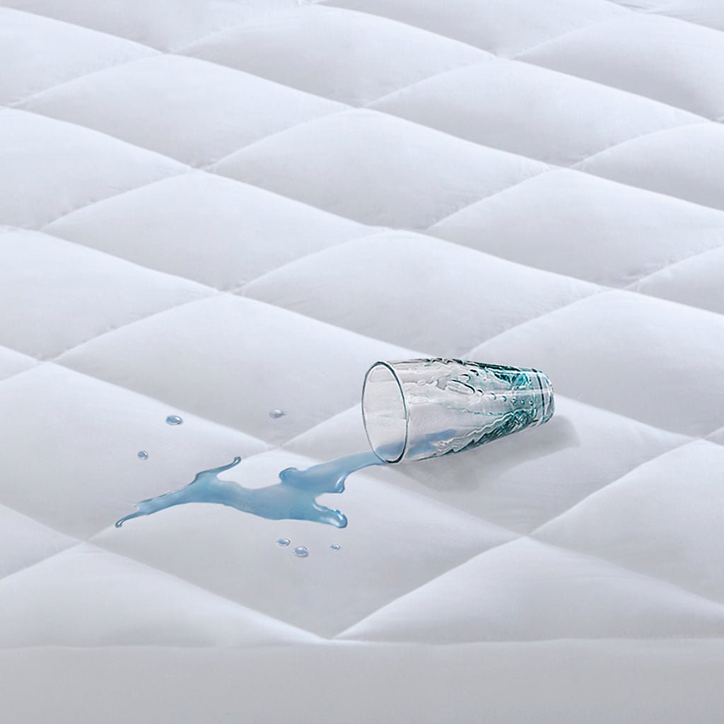 Deep pocket waterproof mattress pad - king - Tuesday Morning - Mattress Pads