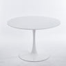 Mid-Century Tulip Dining Table With Round Top