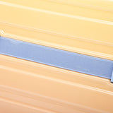 14'/20' 2-Piece PC Spinner Wheel Luggage Set in Gradient Blue and Yellow