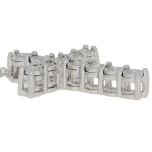 .25ct Diamond Cross Religious Pendant Sterling Silver