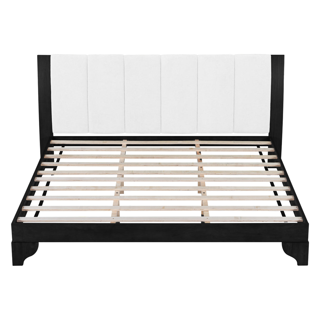 King Size Bed Frame Black and White