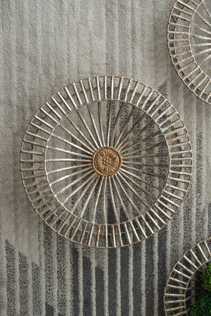 Set of 3 Jennings Metal Discs Wall Decor