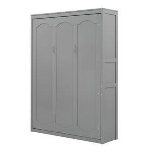 Murphy Wall Bed With Shelves, Space Saving