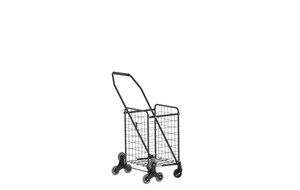 Foldable Utility Shopping Cart on Wheels