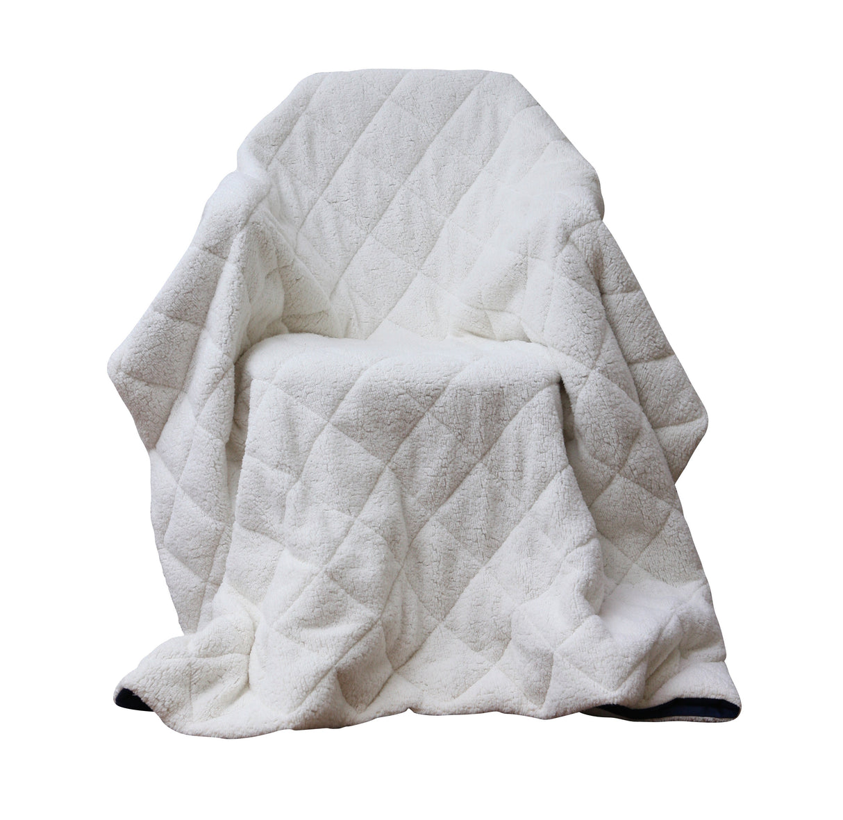 Modern Style Reversible Throw Blanket