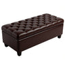Storage Ottoman Bench With Safety Hinges