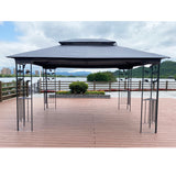 Gazebo tent with double roof & mosquito net