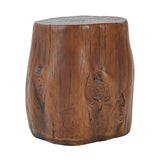 MGO Wood Grain Side Table - Dark Wood Grain
