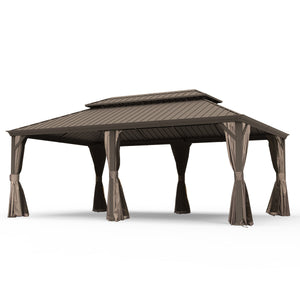 14' X 20' Hardtop Gazebo with Upgraded Features