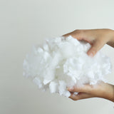 2-Piece High Back Patio Chair Cushion Set, Yellow/White