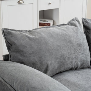 Convertible Combination Sofa With Footstools With Storage