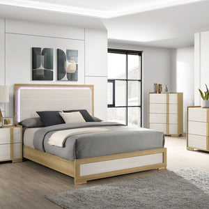 Lincoln - 2 Drawer Nightstand - Natural