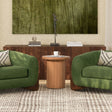 Kenzie-19.5'-Fluted-Pillar-Round-Accent-Side-Table,-Light-Natural-Brown-Rubberwood-