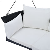 The All-Weather Woven Two-Person Hanging Swing Chair