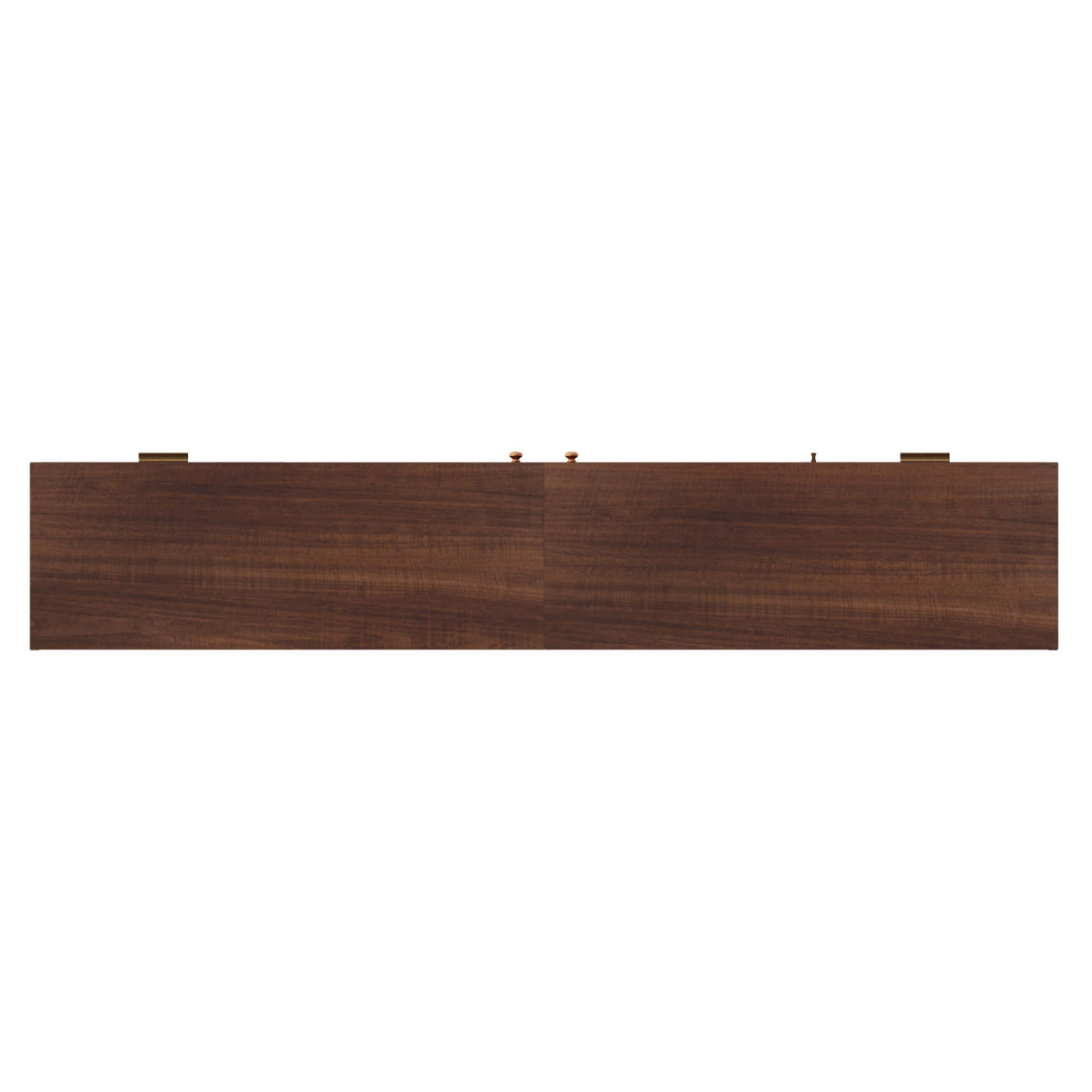 TV Stand For TVs Up To 90", Media Console With App Controlled LED Lights, 2 Drawers & Door Storage - Dark Brown
