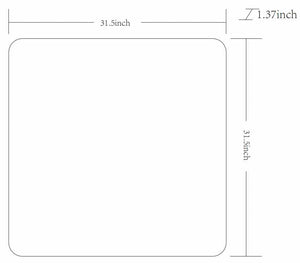 Ockenfels Modern Arched  Gold Wall Mirror