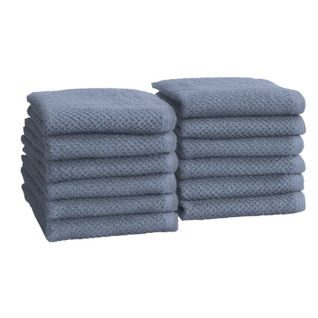 Cotton textured bath towel set - acacia collection