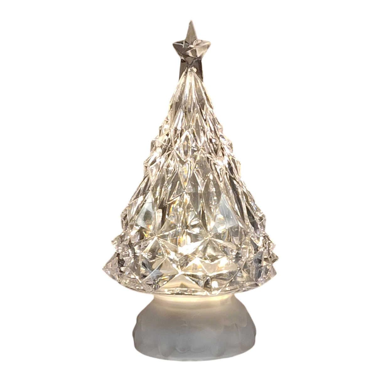 Lighted Rotating Christmas Tree