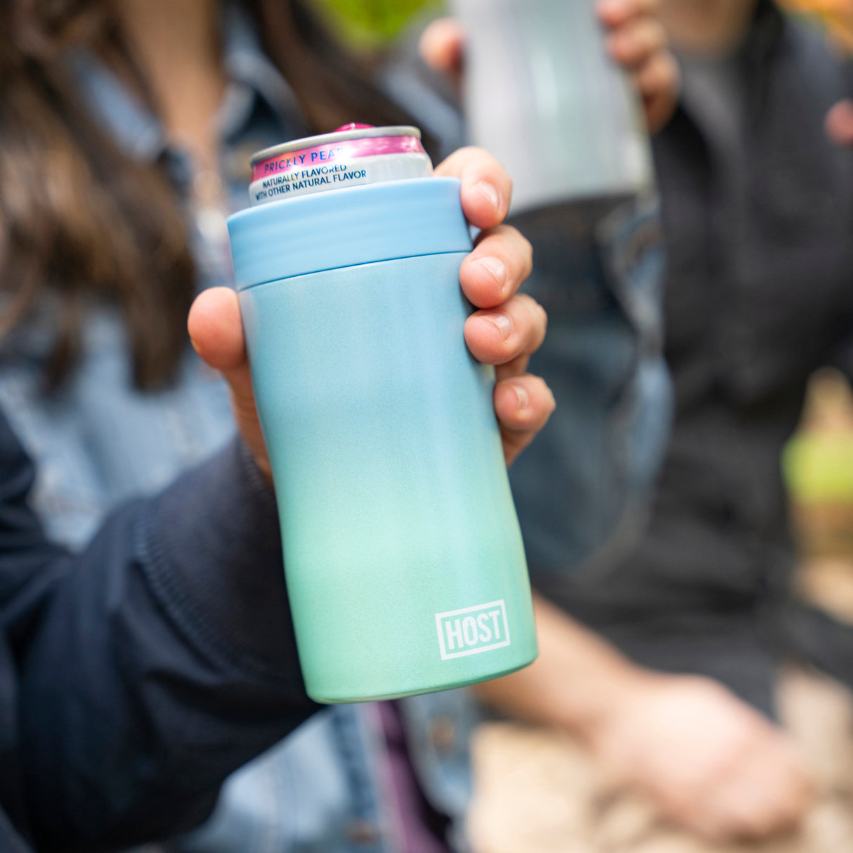 Stay-chill slim can cooler in lagoon by host®