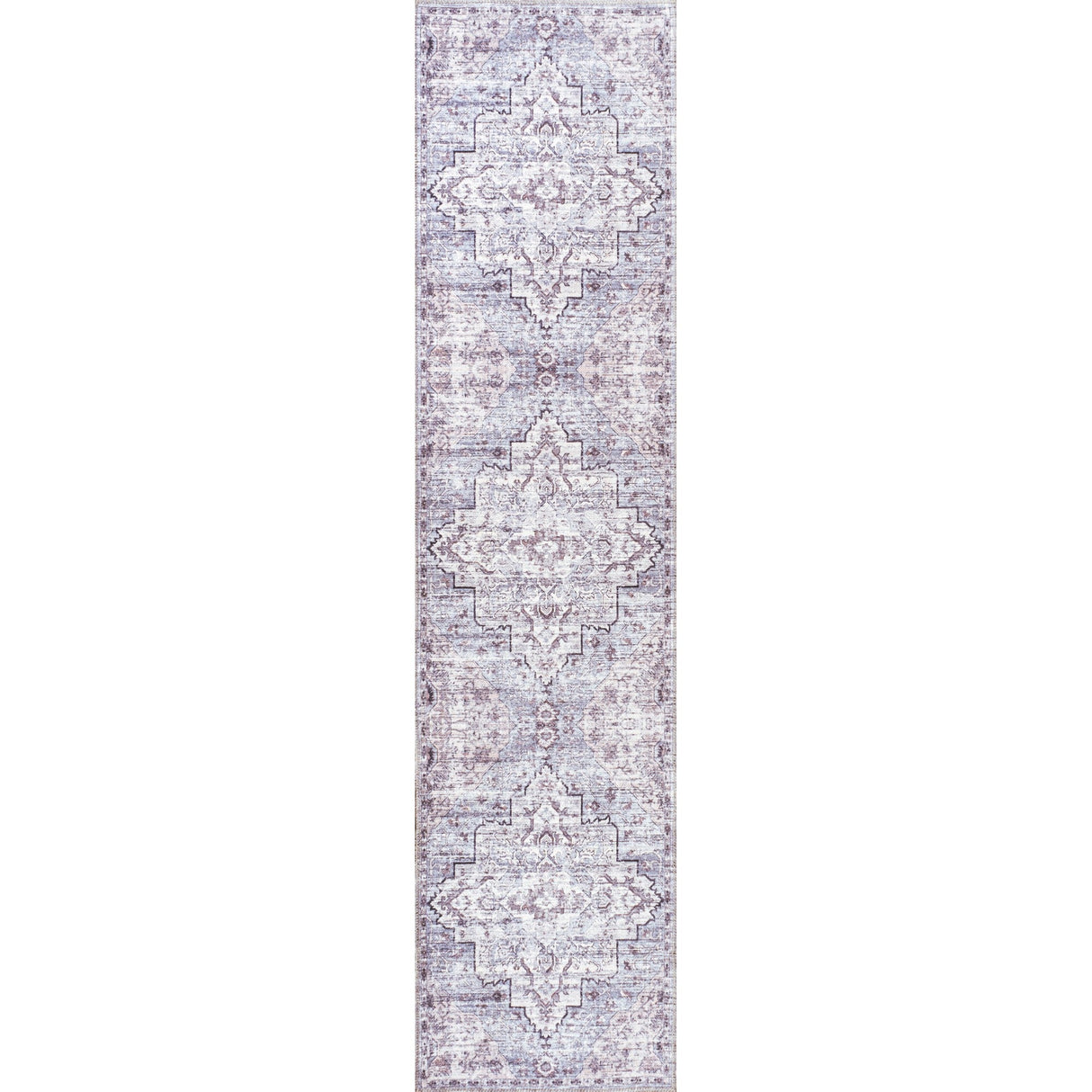 Didim Boho Medallion Machine - Washable Runner Rug - Tuesday Morning - Runner Rugs
