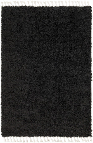 Mampurog Black Shag Rug - Clearance