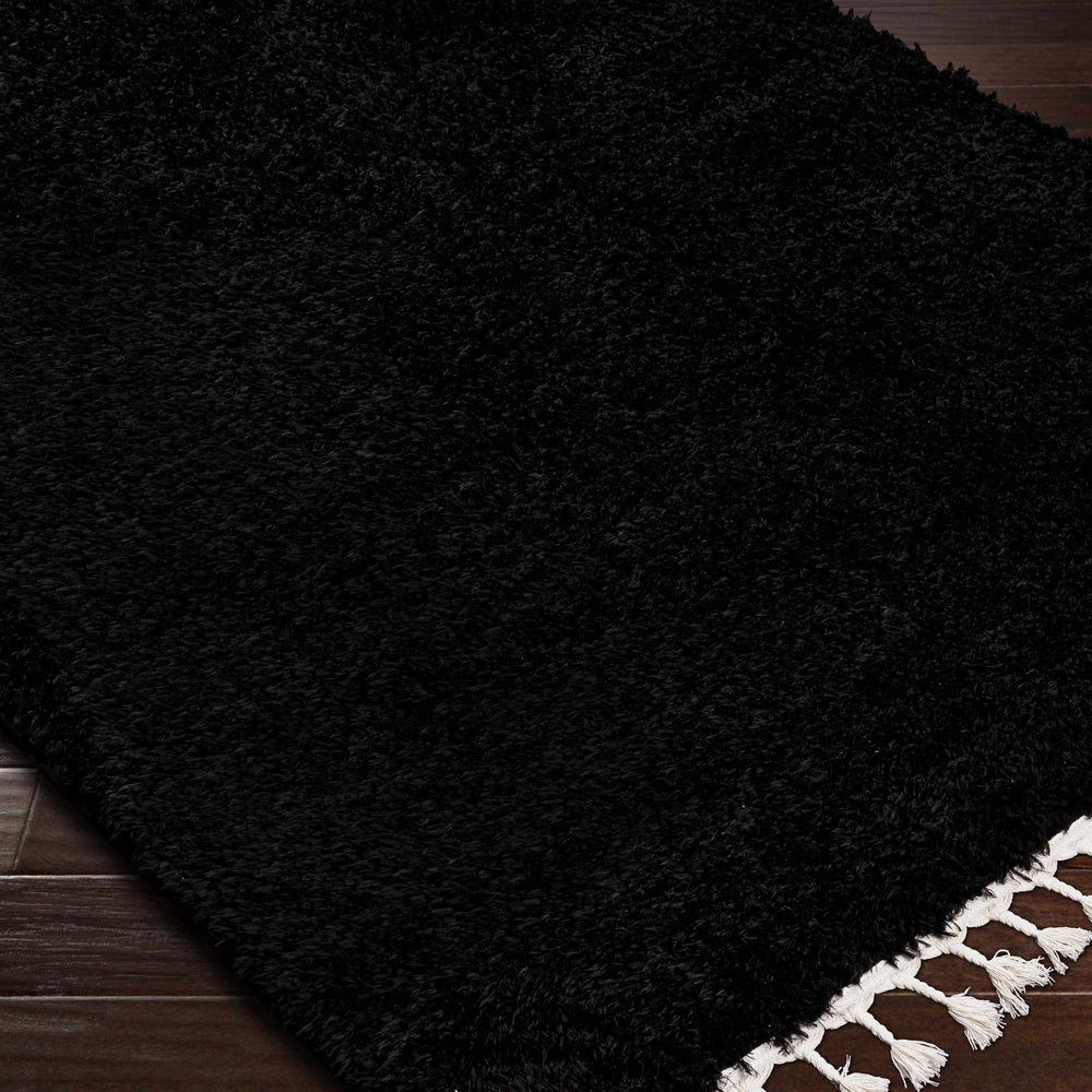 Mampurog Black Shag Rug - Clearance