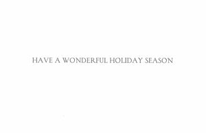 Elegant Boxed Cards - Snowy Seasons Greetings
