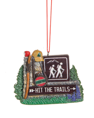 Hiking Ornament - Hit The Trails