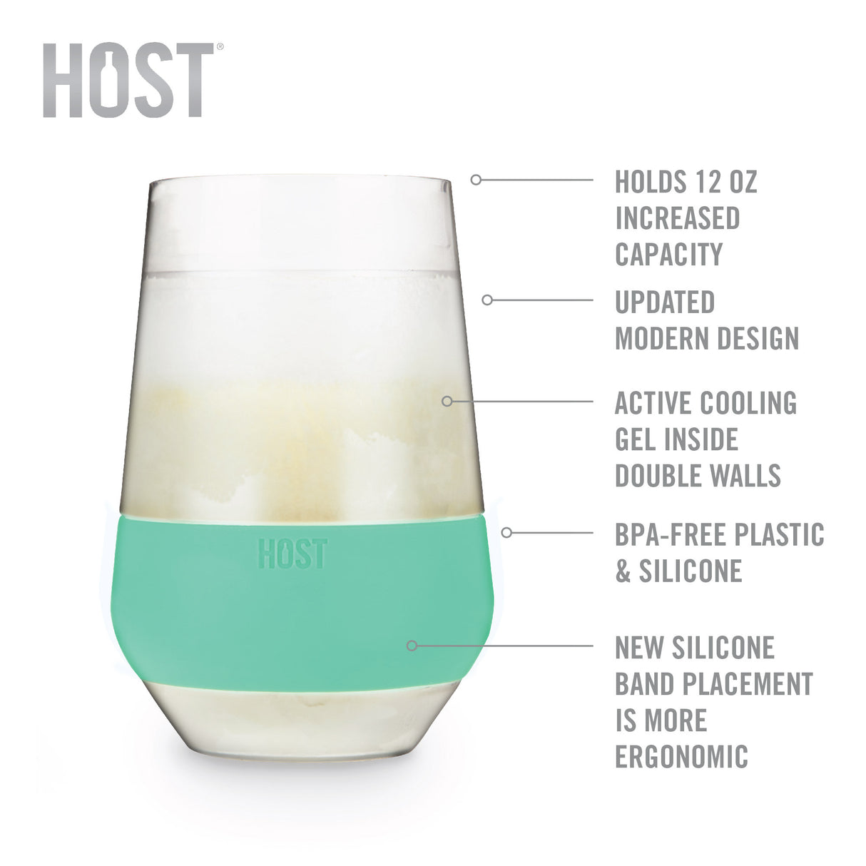 Wine freeze™ xl cup in mint by host®