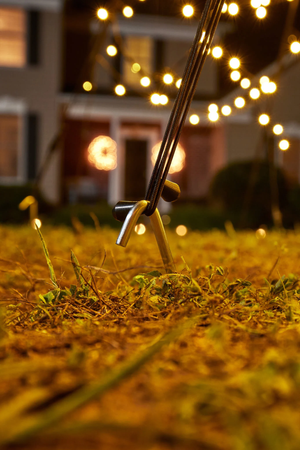 Fairybell 20 Foot Flagpole Tree - 720 LED Warm White