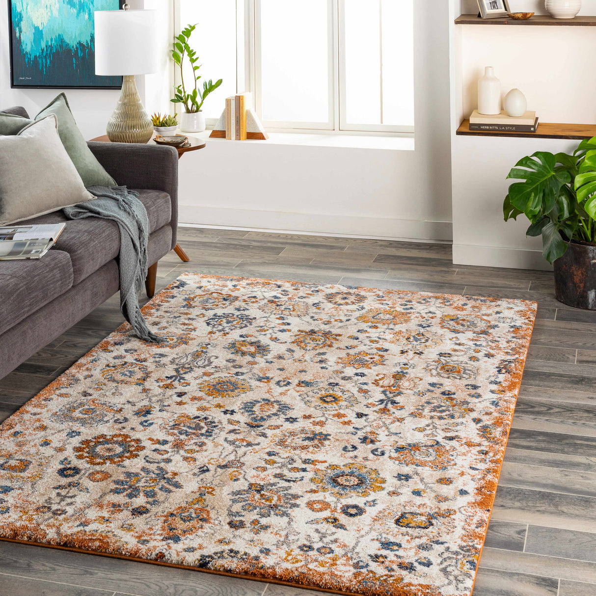 Cogan Beige Thick Luxe Rug - Clearance