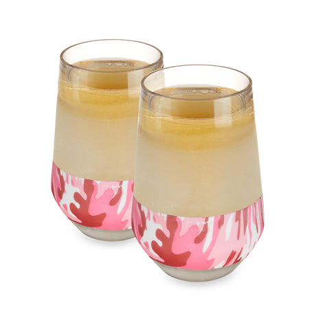 Wine freeze™ xl in pink camo (set of 2) by host®