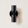Modern Metal Cylinder LED Wall Sconce 2-Light Warm White