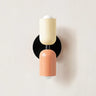 Modern Metal Cylinder LED Wall Sconce 2-Light Warm White