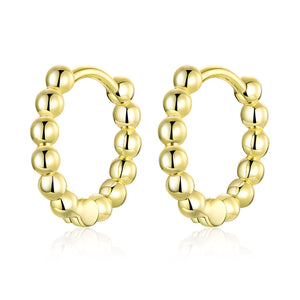 925 Sterling Silver Plated Platinum Earrings for Women