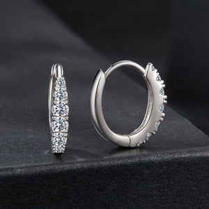 925 Sterling Silver + Moissanite Necklace for Women