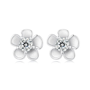S925 Sterling Silver 3.00 Carat Moissanite Earrings for Women