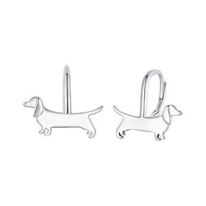 925 Oxidized Silver Earrings 17mm for Women