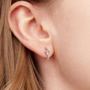 925 Sterling Silver Oxidized Earrings for Women