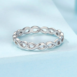 925 Sterling Silver Oxidized Rings Size 6 for Women