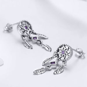 S925 Sterling Silver Pavé Setting CZ Earrings