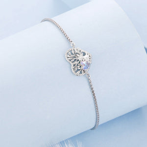925 Sterling Silver Moonstone Bracelet for Women
