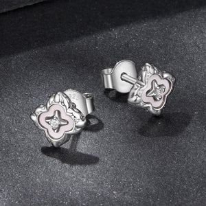 925 Sterling Silver Moissanite 0.8cm Earrings for Women